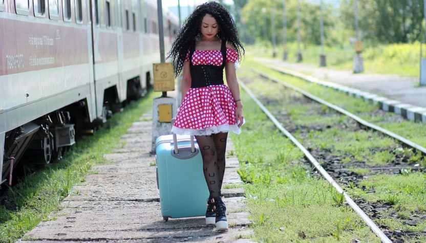 female traveler