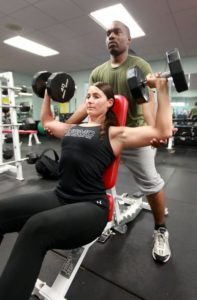 chest press exercise