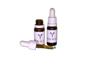 tincture bottle and pipette